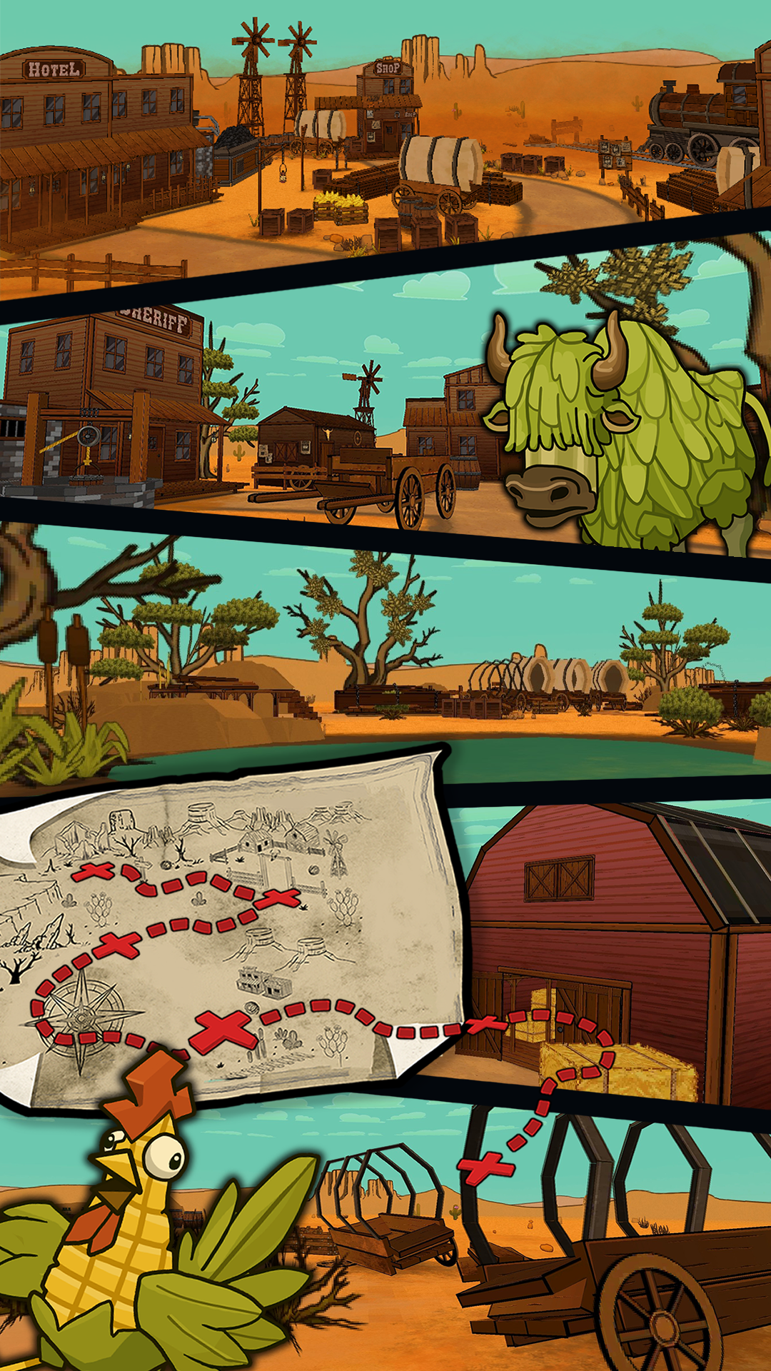 World map screenshot